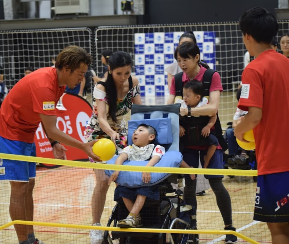 車椅子でもできるスポーツプログラム