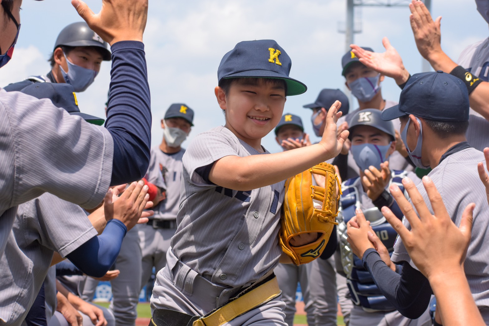 慶大野球部の「仲間」となる長期治療中のこどもの募集