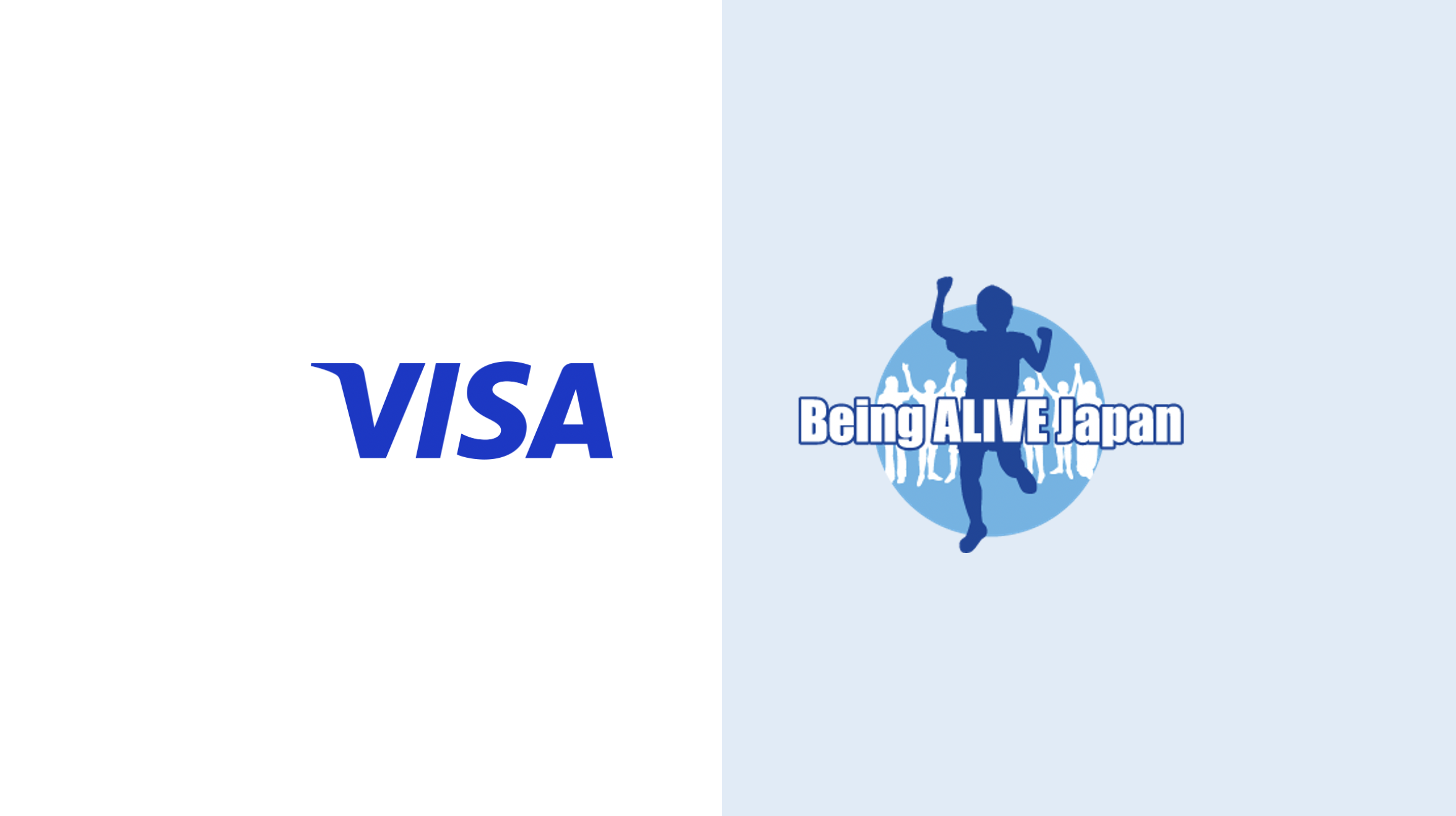 Visa様より、継続的にオフィシャル・パートナーとして御支援