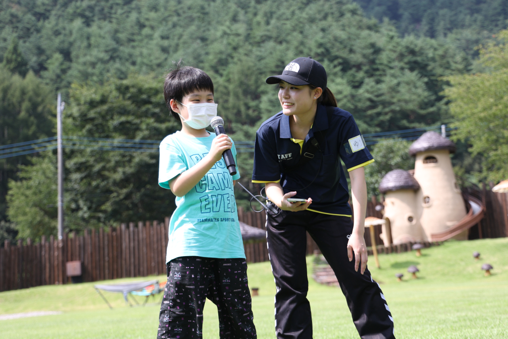 スポーツキャンプの運営を支援するボランティアチーム！
