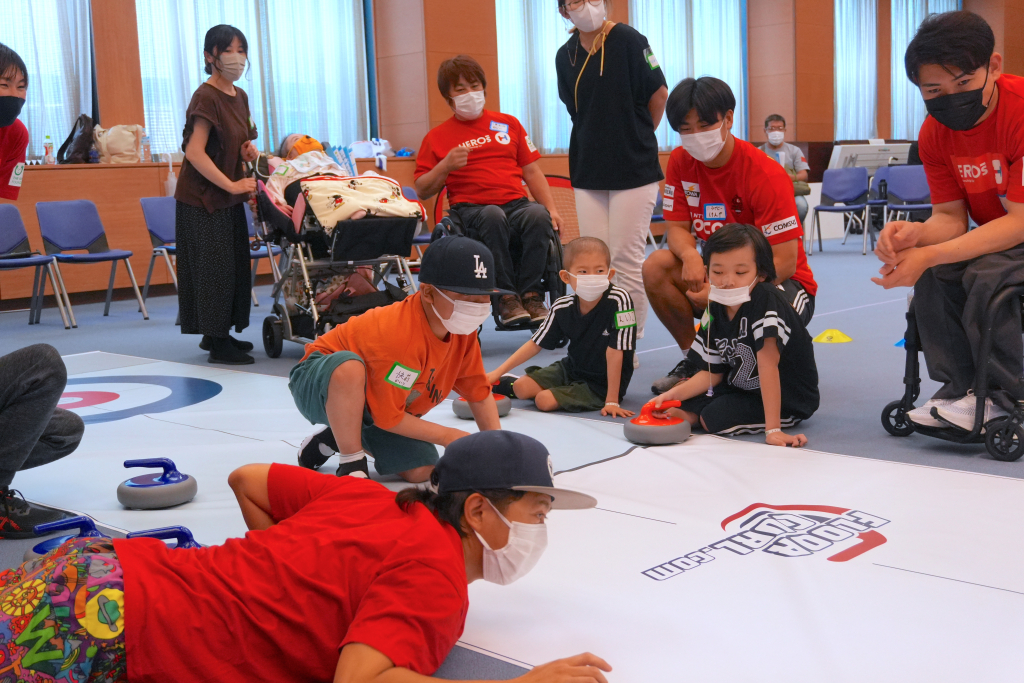 小児医療センターイベントチームと企画した「脱ベット」を目的としたスポーツイベント
