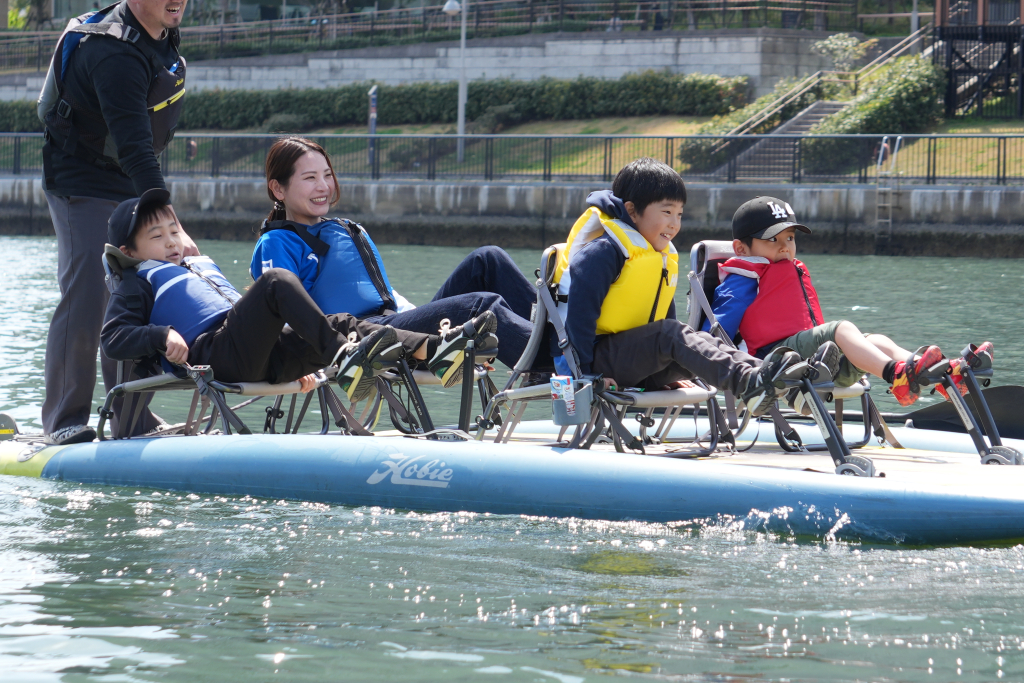 水上散歩、釣りが初体験でも参加可能！