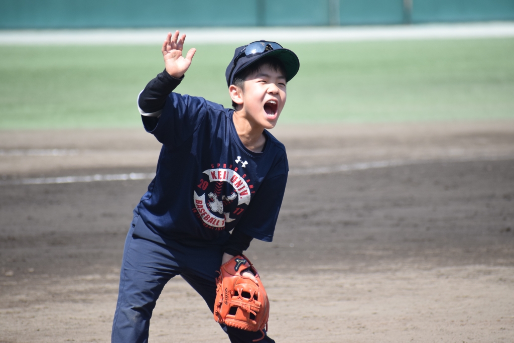 慶應義塾体育会野球部　田村勇志くん