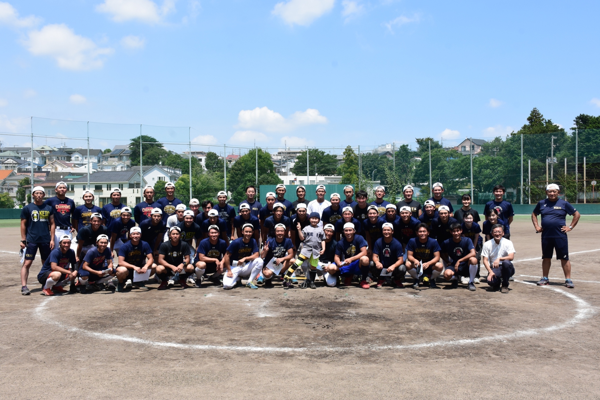 慶大野球部で三人目のTEAMMATES入団式！新たな長期療養児の青春！